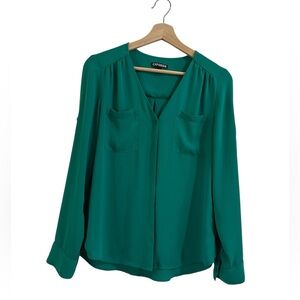 S Express Button Down Blouse